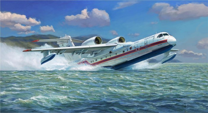 Самолета-амфибии бе-200 Альтаир
