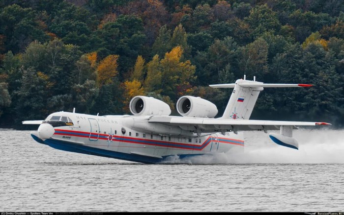Самолёт-амфибия бе-200чс