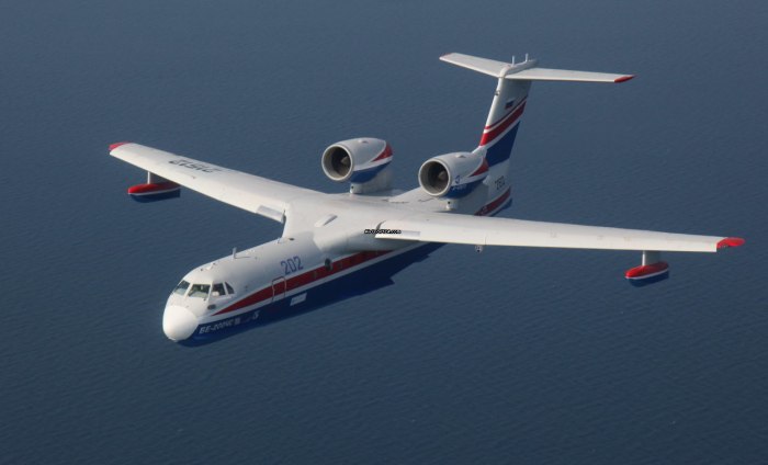 Самолёт-амфибия бе-200чс