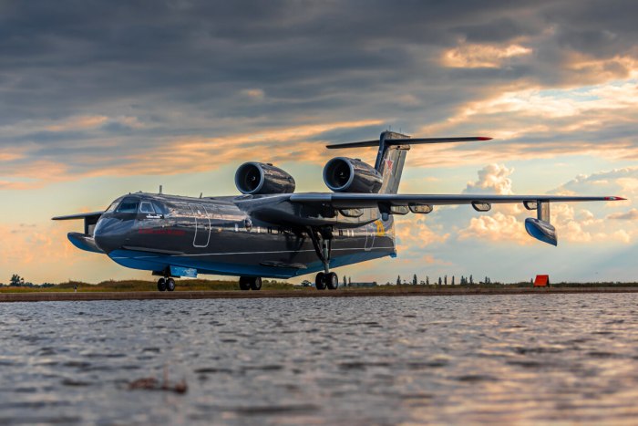 Самолёт-амфибия бе-200чс
