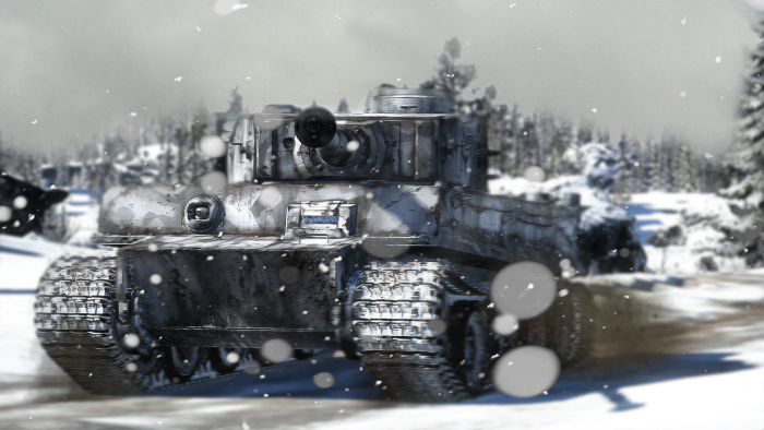 Танк т-6 белый тигр