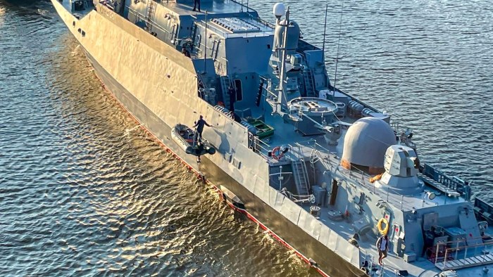 Самые большие военные корабли России
