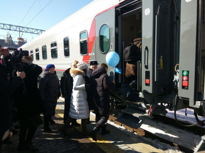 Поезд 061м Владивосток Москва