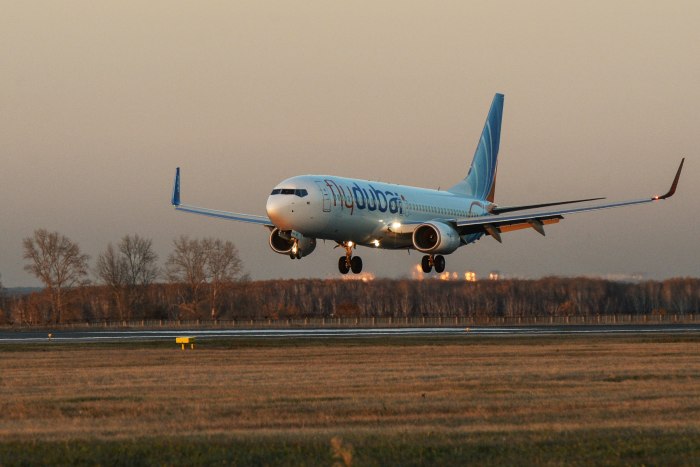 Boeing 737 взлет