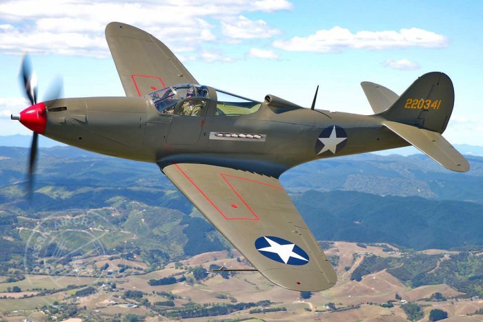Р-39 Аэрокобра самолет
