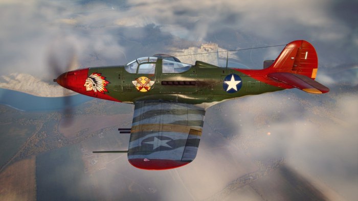 P-39 Airacobra Покрышкина