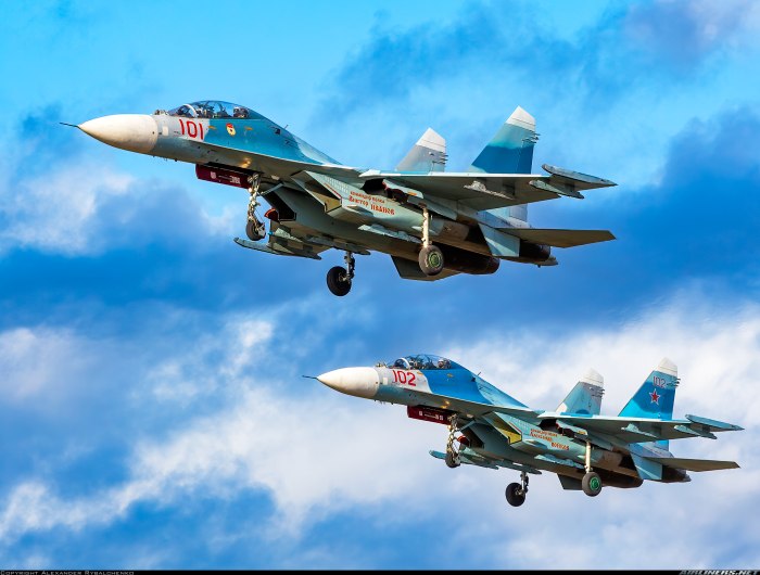 Су 25 и Су 27