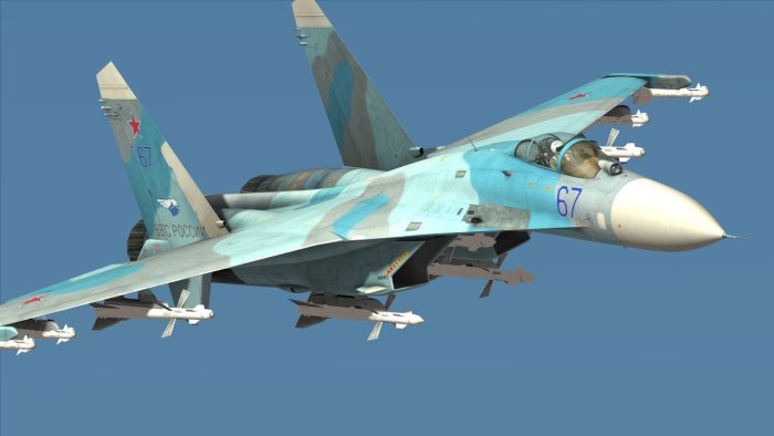 Су-27 вооружение