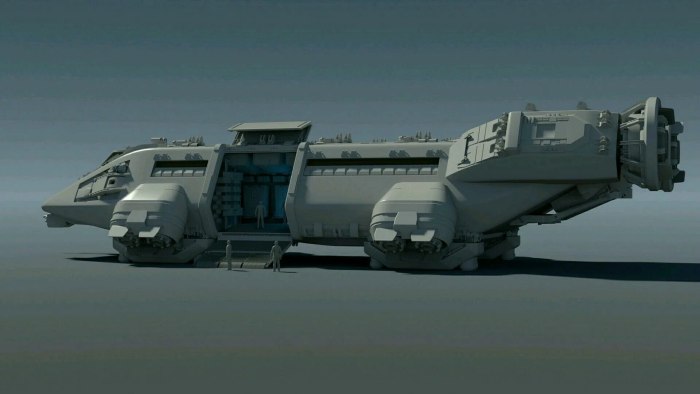 Космический корабль грузовой транспортник концепт