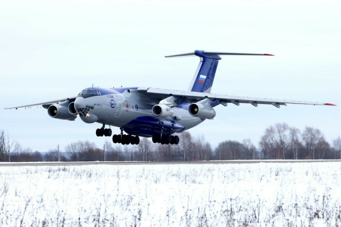 Самолет лаборатория ил 76