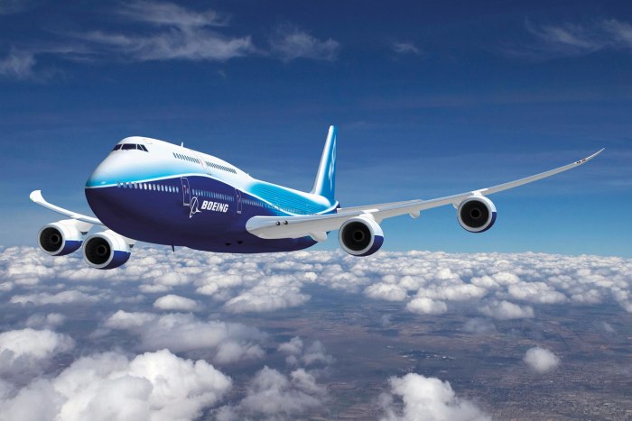 Пассажирский самолет Боинг 747