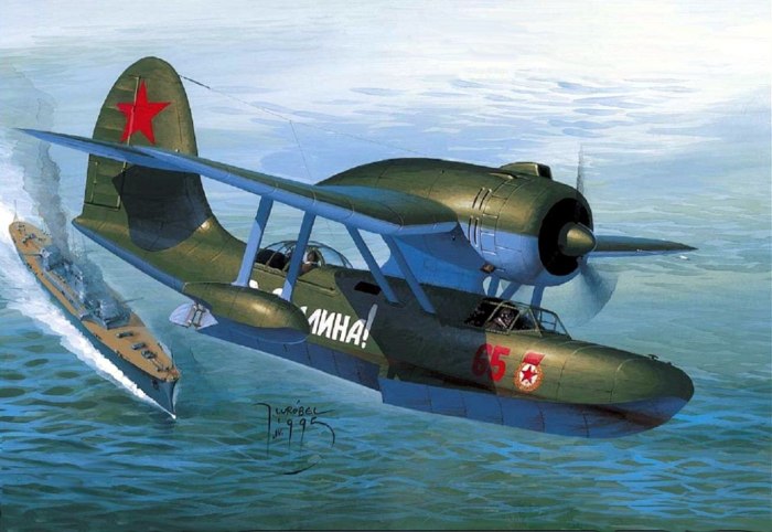 Гидросамолет кор-1 бе-2