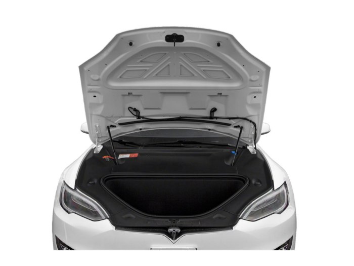 Капот Тесла model x