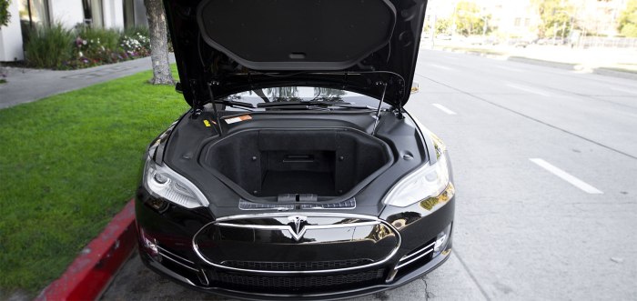 Tesla s багажник