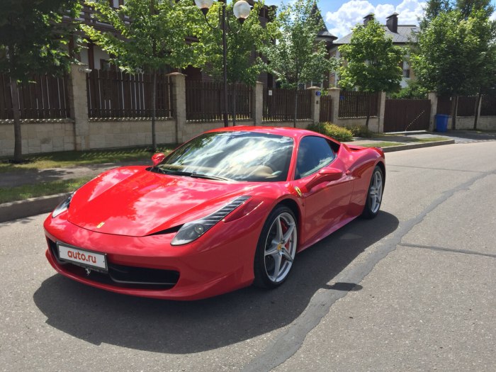 Феррари 458 и 488