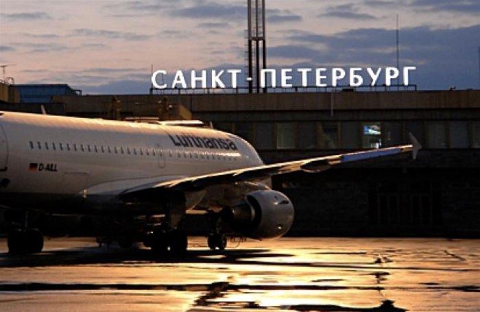 Москва с самолета