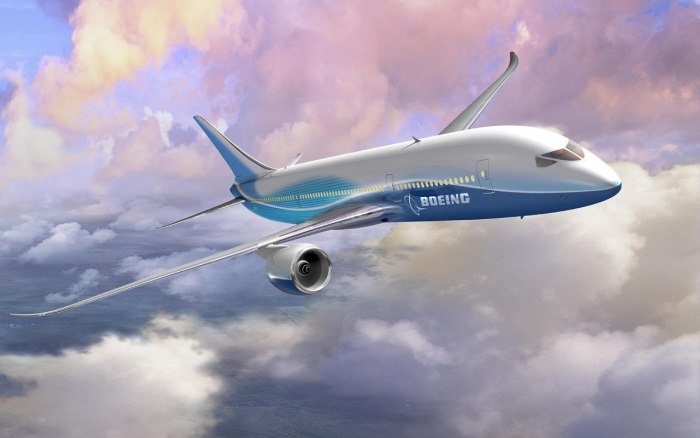 Самолет Боинг 787