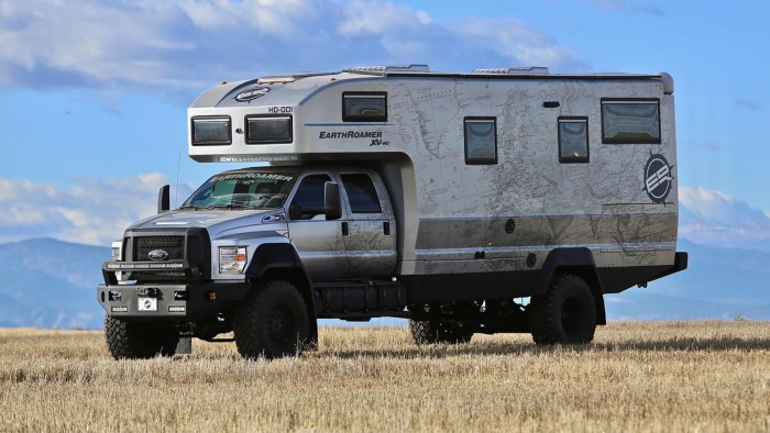 Ford f750 Camper