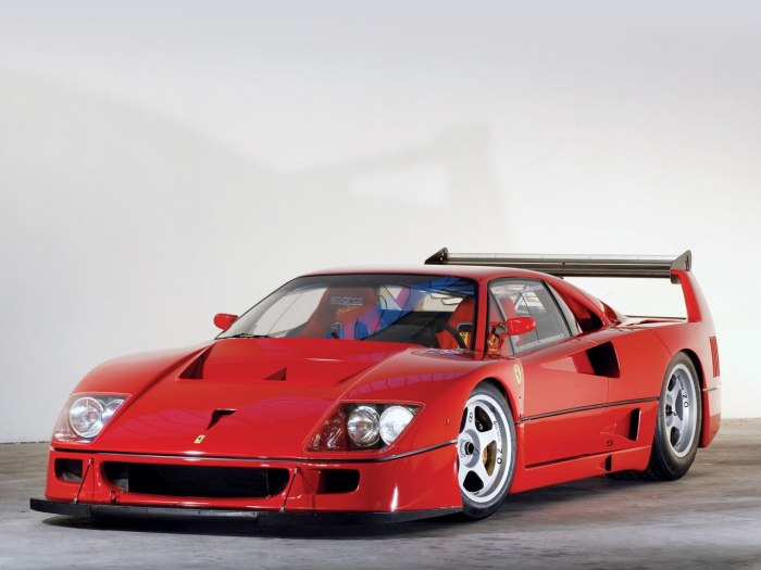 1989 Ferrari f40 LM