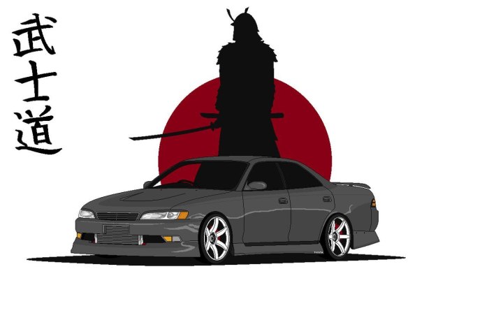 Toyota Mark 2 90 Самурай