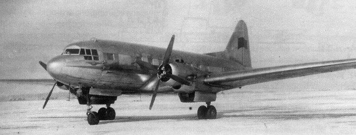 Ил-12 пассажирский самолёт