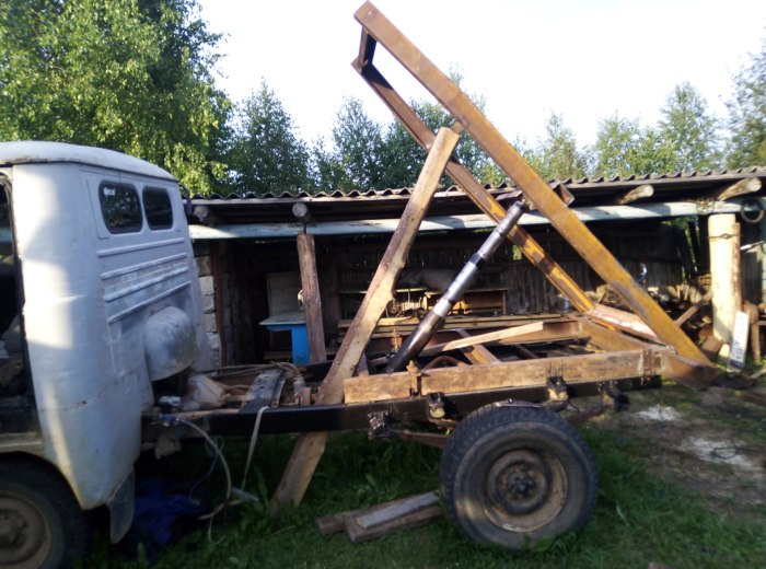 Самосвал из УАЗ 3303