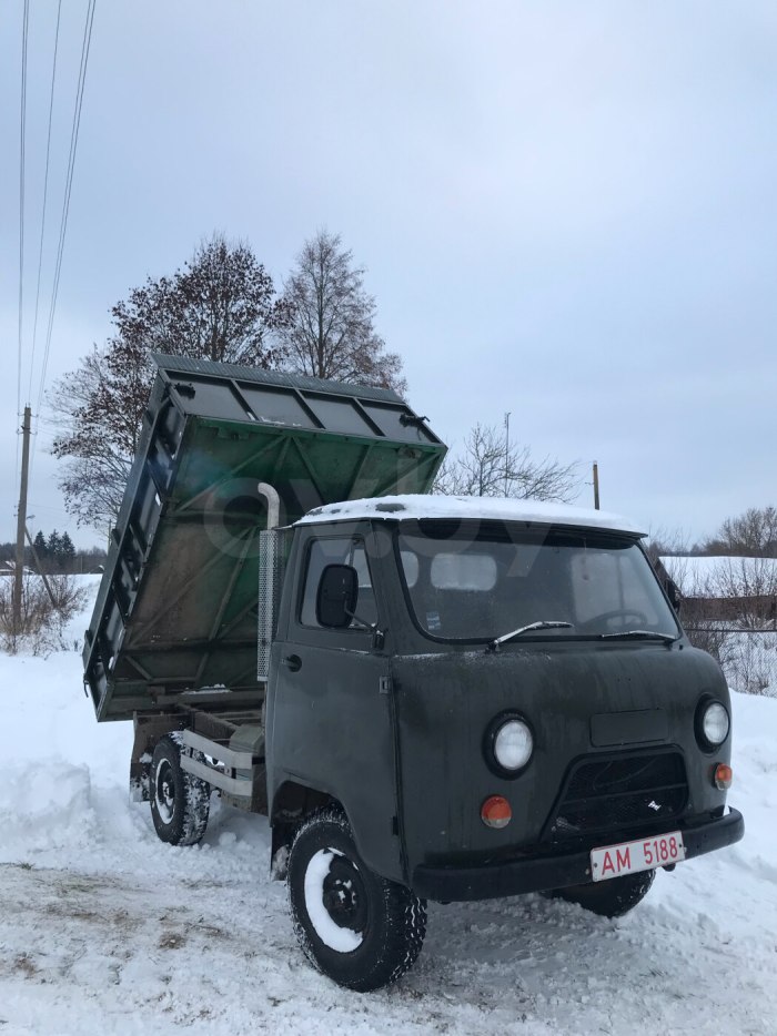 Кузов от газели на УАЗ 3303