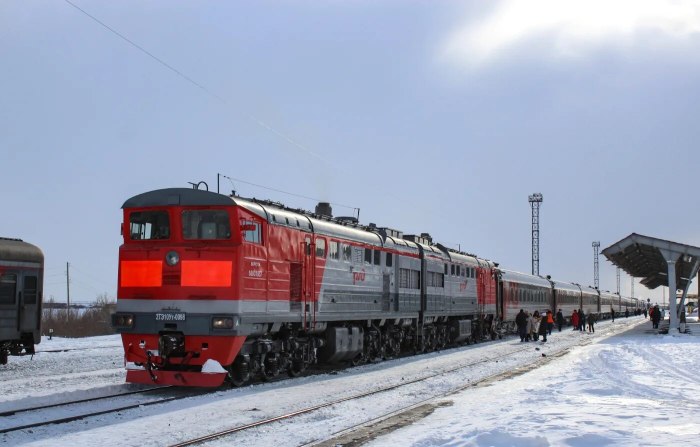 Поезд Полярная стрела Лабытнанги фото