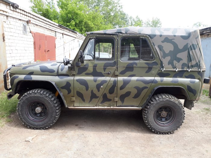 Тент УАЗ 469 хаки