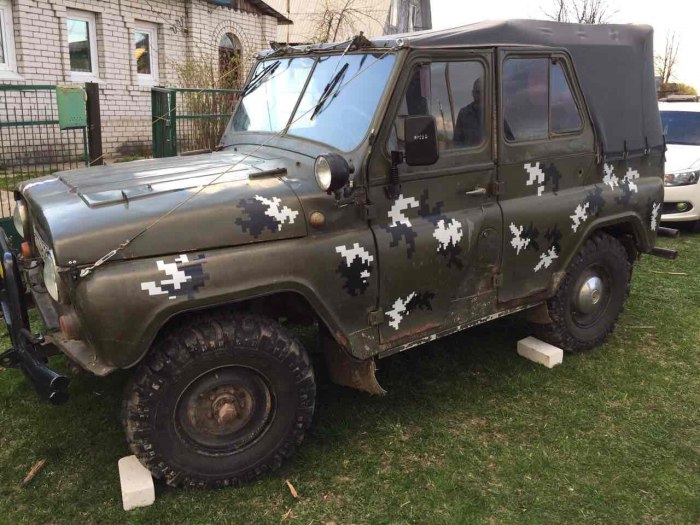 Расцветка УАЗ 469