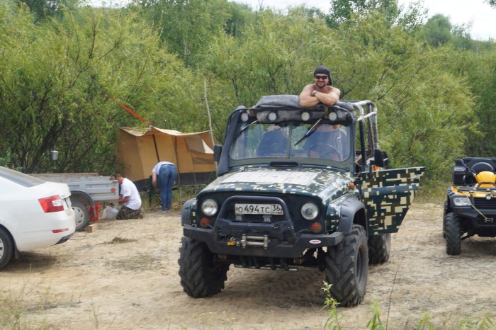 Камуфляжный УАЗ Буханка