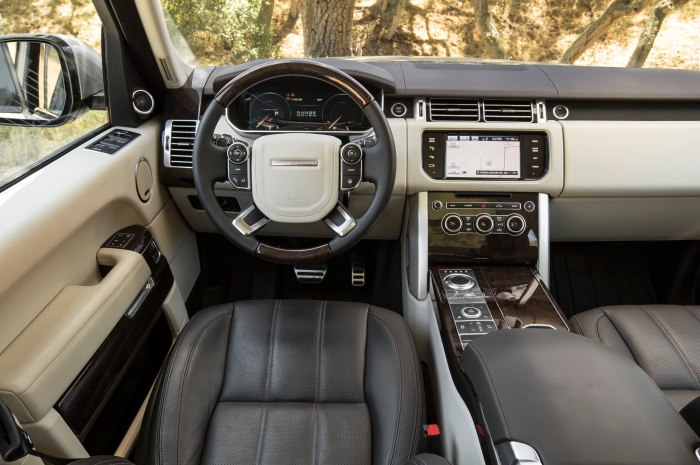 Range Rover Vogue 2013 салон