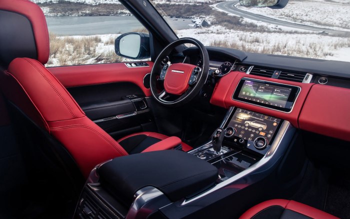 Range Rover Sport 2020 салон