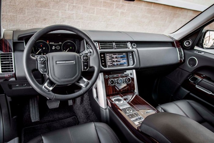 Range Rover Vogue 2014 салон