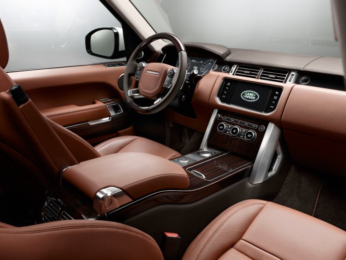 Land Rover range Rover салон