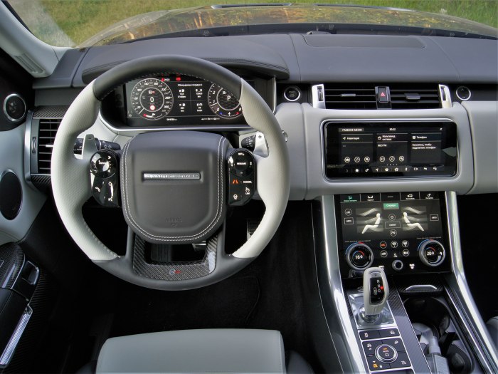 Land Rover Sport 2022 салон