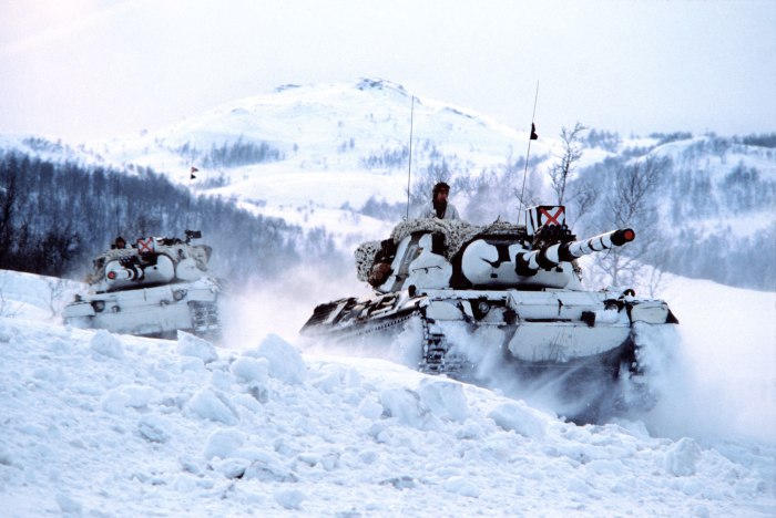 Военные на севере