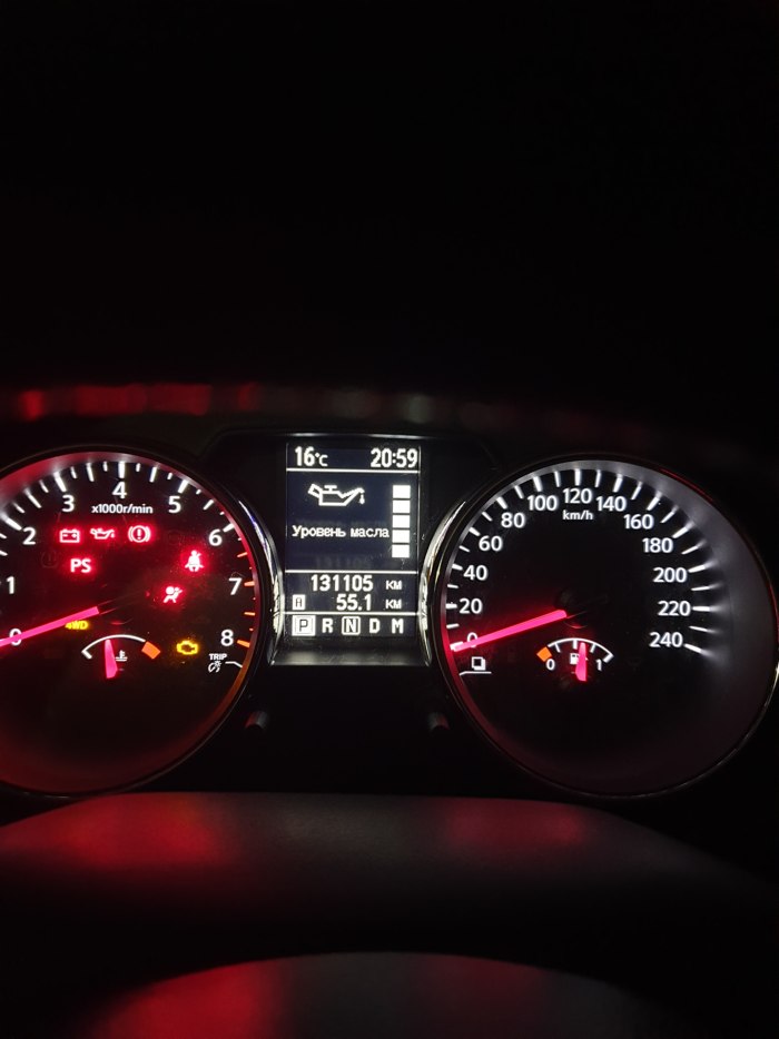 Приборная панель Nissan Qashqai j11
