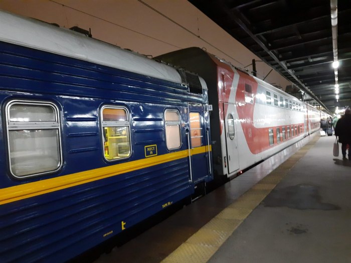 Поезд 160в Москва Рускеала