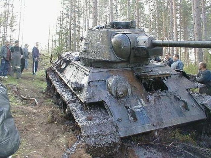 Эстония танк т 34