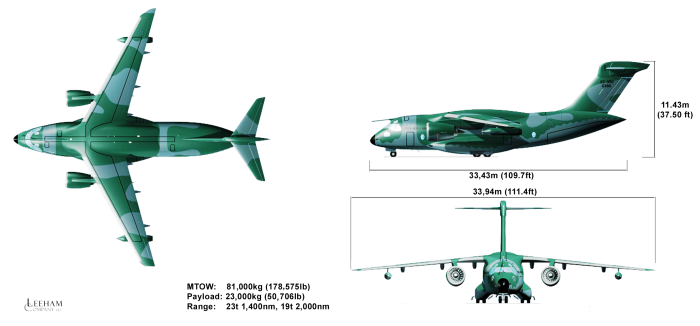 Kc-390 чертеж