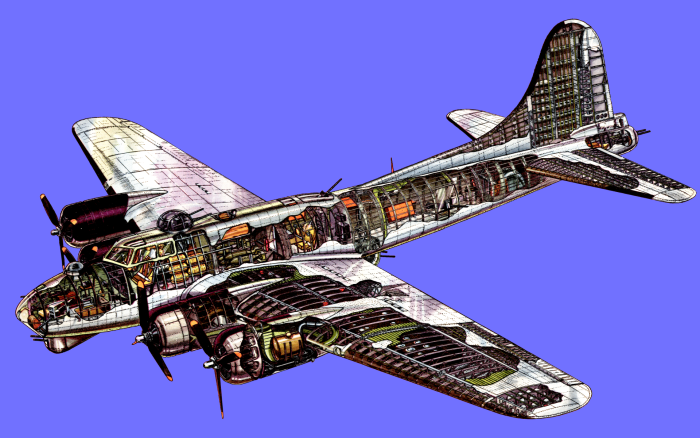 B 17 летающая крепость