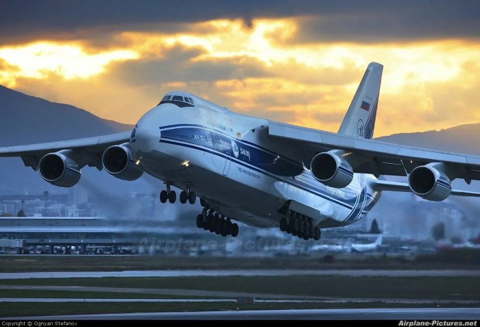 Самолет АН 124 100 Руслан