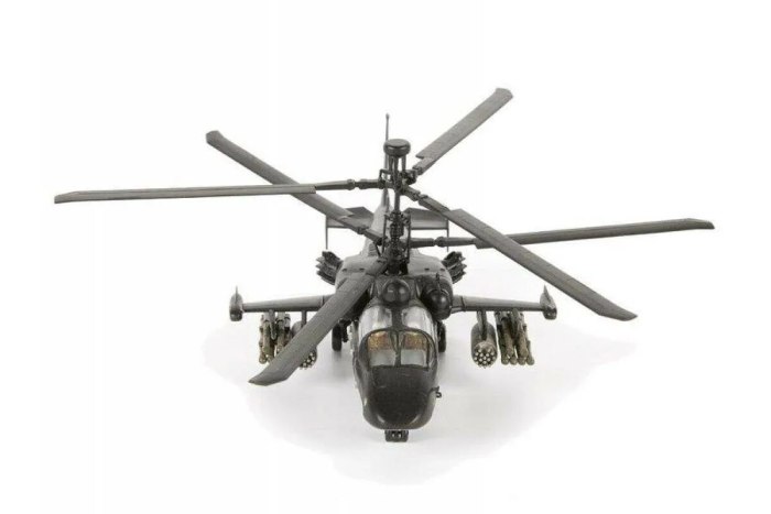Zvezda 7224 вертолет ка-52 "Аллигатор"