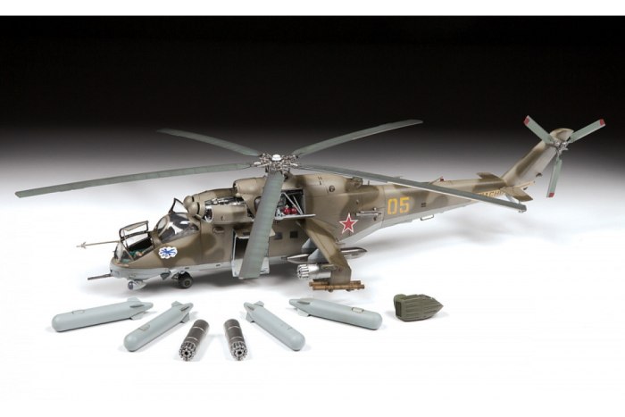 Ми-24 модель звезда 1/48