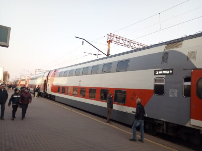Поезд 740 ж Москва Воронеж