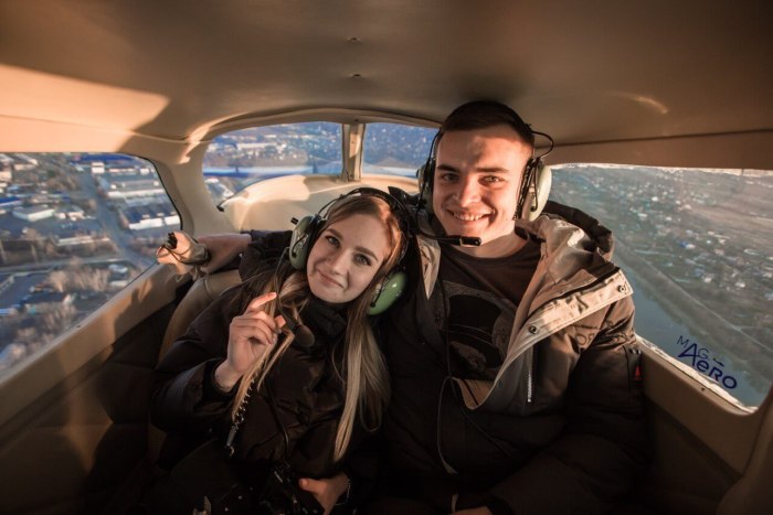 Полет на вертолете над Москвой