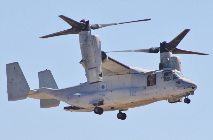 Американский конвертоплан v-22 Osprey