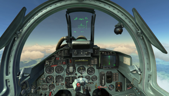 Су-27 истребитель кабина