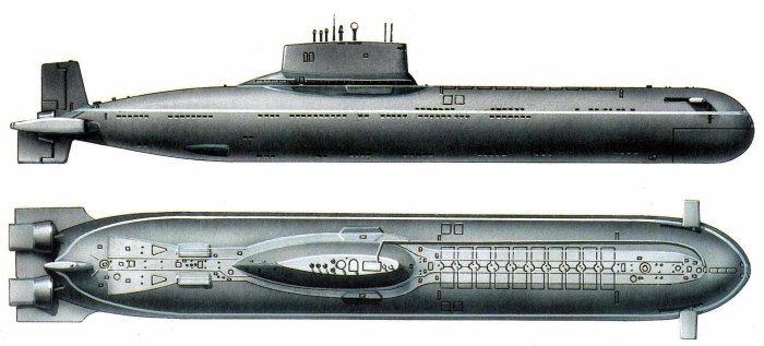 Лодка акула 941